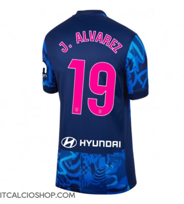 Atletico Madrid Julian Alvarez #19 Terza Maglia Femmina 2024-25 Manica Corta
